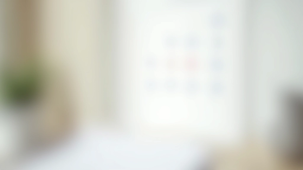 Calendrier mural avec dates encerclées pour les réunions financières mensuelles, planning organisé sur mur bleu