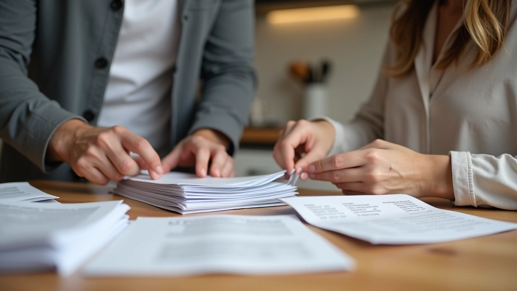 Deux personnes divisant équitablement les dépenses communes